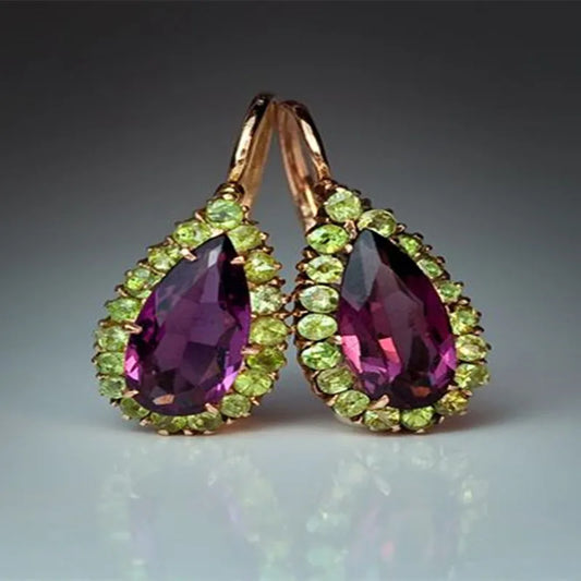 Delicate Artisan Gold Earring