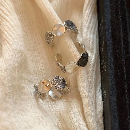 Delicate Artisan Silver Ring