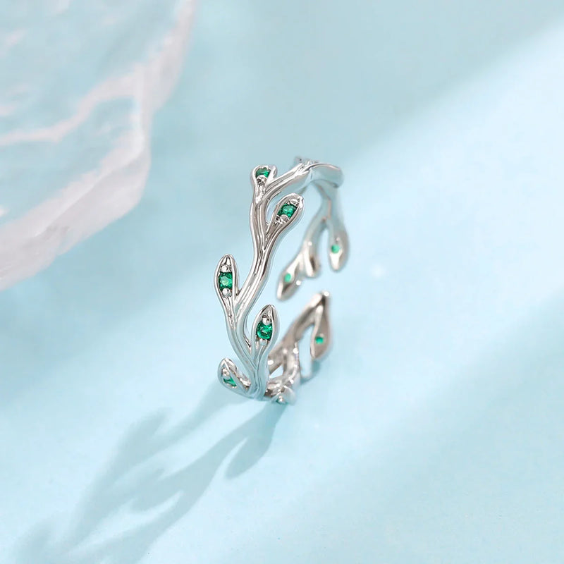 Delicate Artisan Silver Ring