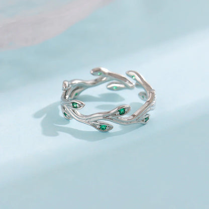 Delicate Artisan Silver Ring