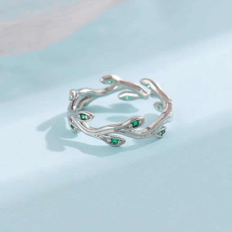 Delicate Artisan Silver Ring