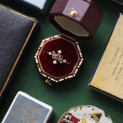 Delicate Artisan Pearl Ring