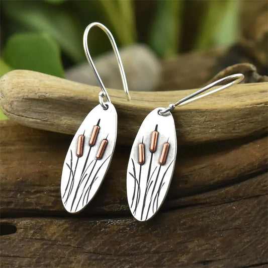 Beautiful Silver Earring with Unique Style
