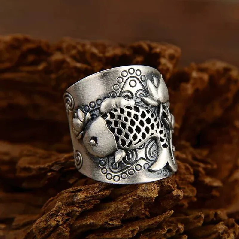 Delicate Artisan Silver Ring