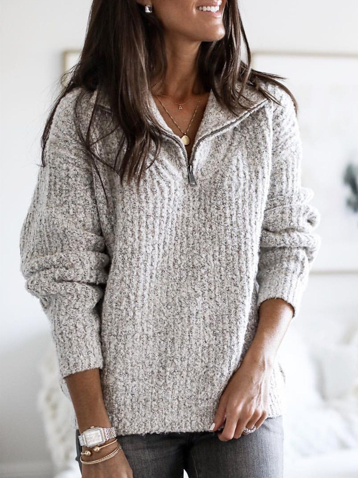 Timeless Vintage Style Jumper