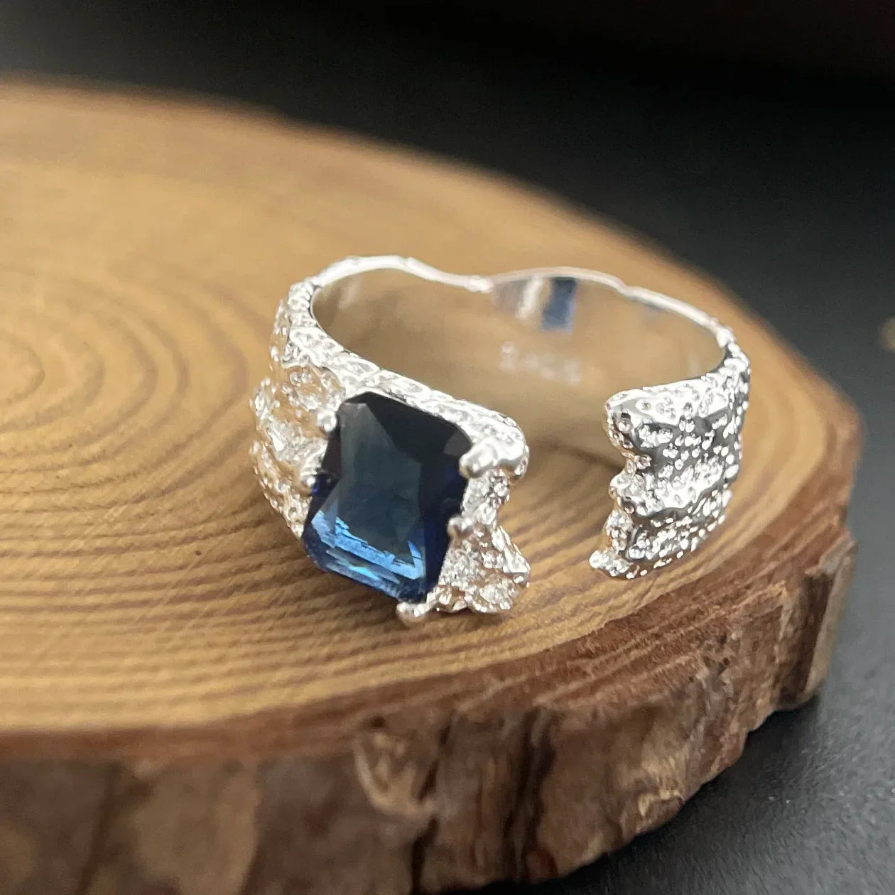 Beautiful Silver Ring with Unique Style