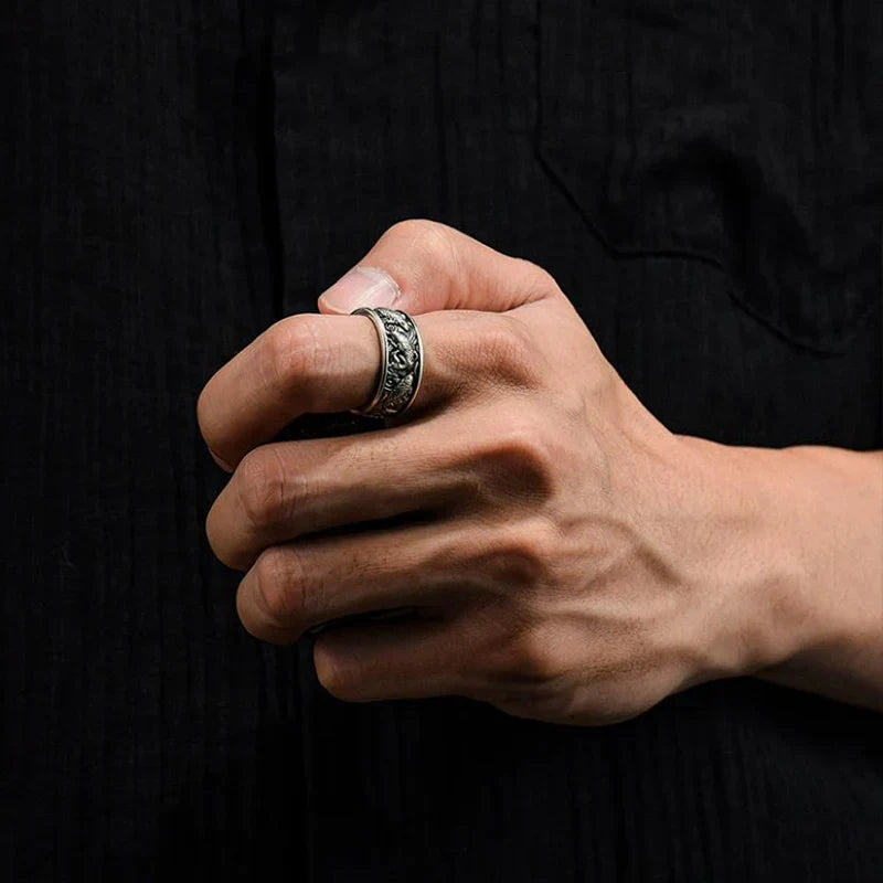 Beautiful Silver Ring with Unique Style