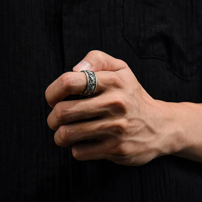 Beautiful Silver Ring with Unique Style