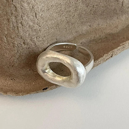 Delicate Artisan Silver Ring