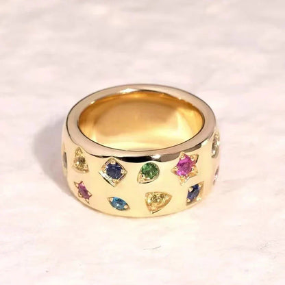 Romantic Gold Ring for Special Moments