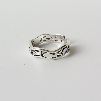 Beautiful Silver Ring with Unique Style