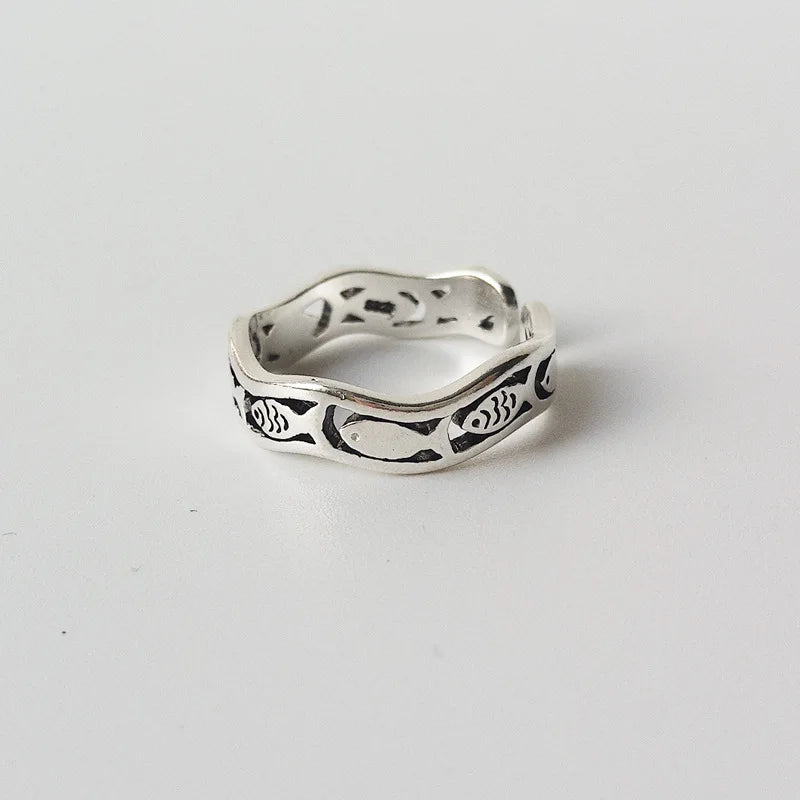 Beautiful Silver Ring with Unique Style