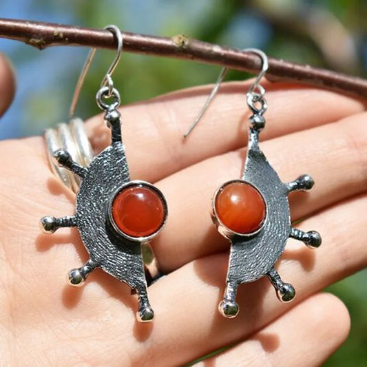 Beautiful Silver Earring with Unique Style