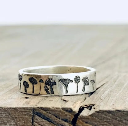 Delicate Artisan Silver Ring