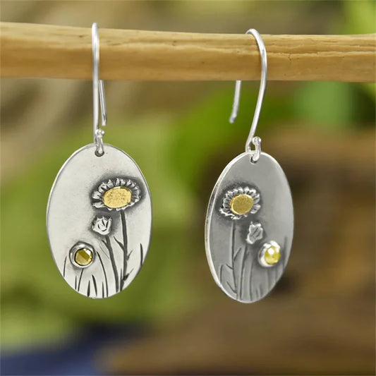 Romantic Silver Earring for Special Moments