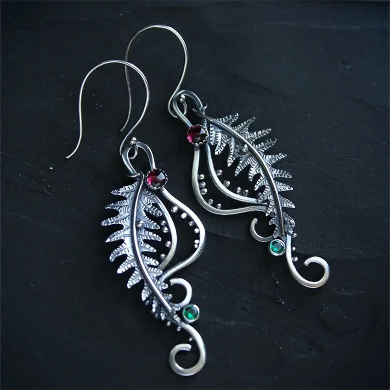Vintage Handmade Silver Earring