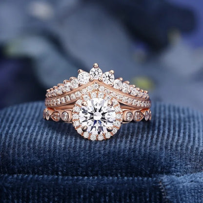 Vintage Handmade Gold Set