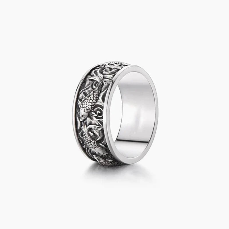 Beautiful Silver Ring with Unique Style