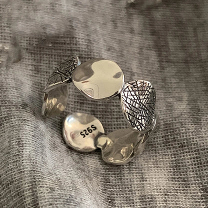 Delicate Artisan Silver Ring