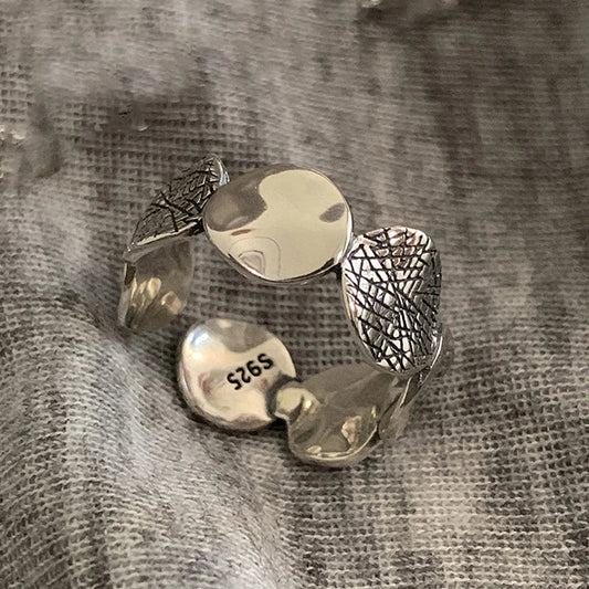 Delicate Artisan Silver Ring