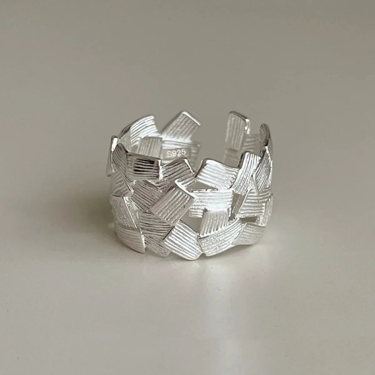 Delicate Artisan Silver Ring