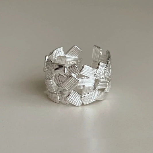 Delicate Artisan Silver Ring