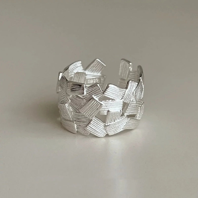 Delicate Artisan Silver Ring
