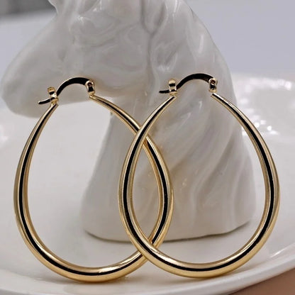 Vintage Handmade Gold Earring