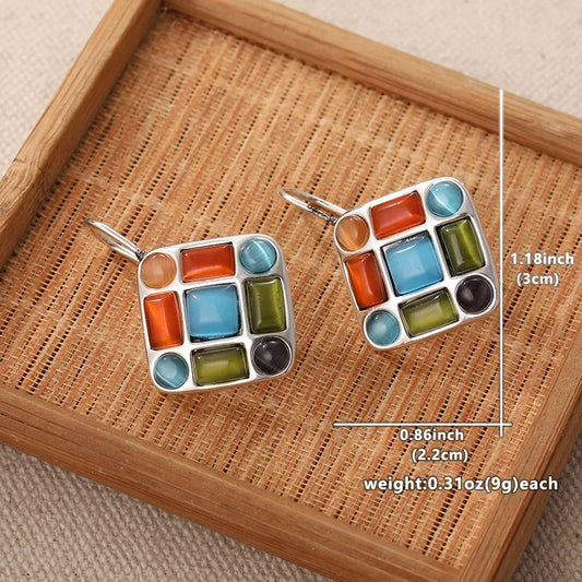 Beautiful Silver Earring with Unique Style