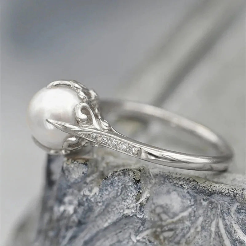 Charming Pearl Ring for Any Occasion
