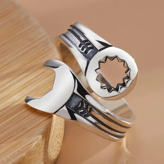 Beautiful Silver Ring with Unique Style