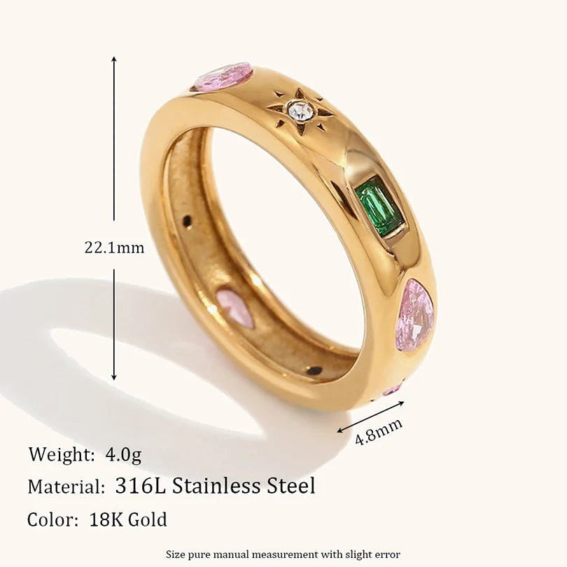 Romantic Gold Ring for Special Moments