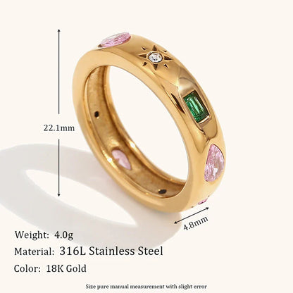 Romantic Gold Ring for Special Moments