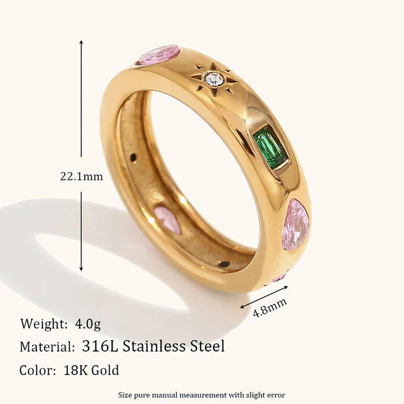 Romantic Gold Ring for Special Moments