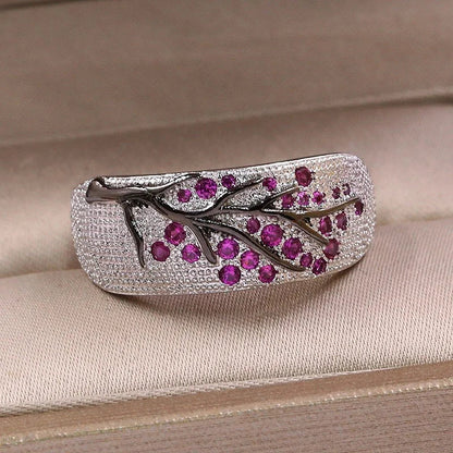 Romantic Silver Ring for Special Moments