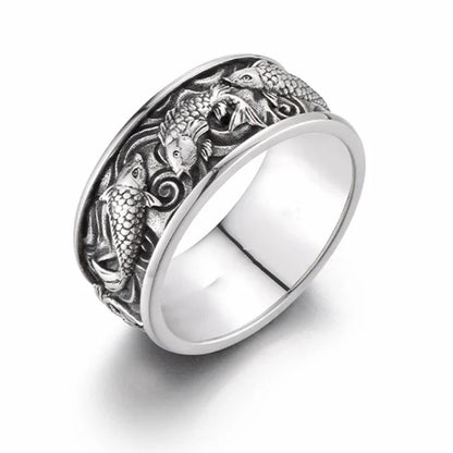 Beautiful Silver Ring with Unique Style