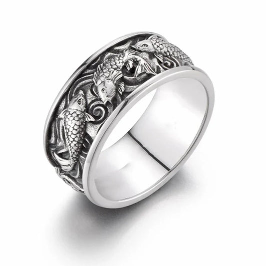 Beautiful Silver Ring with Unique Style