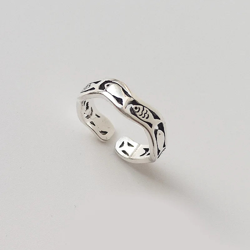 Beautiful Silver Ring with Unique Style