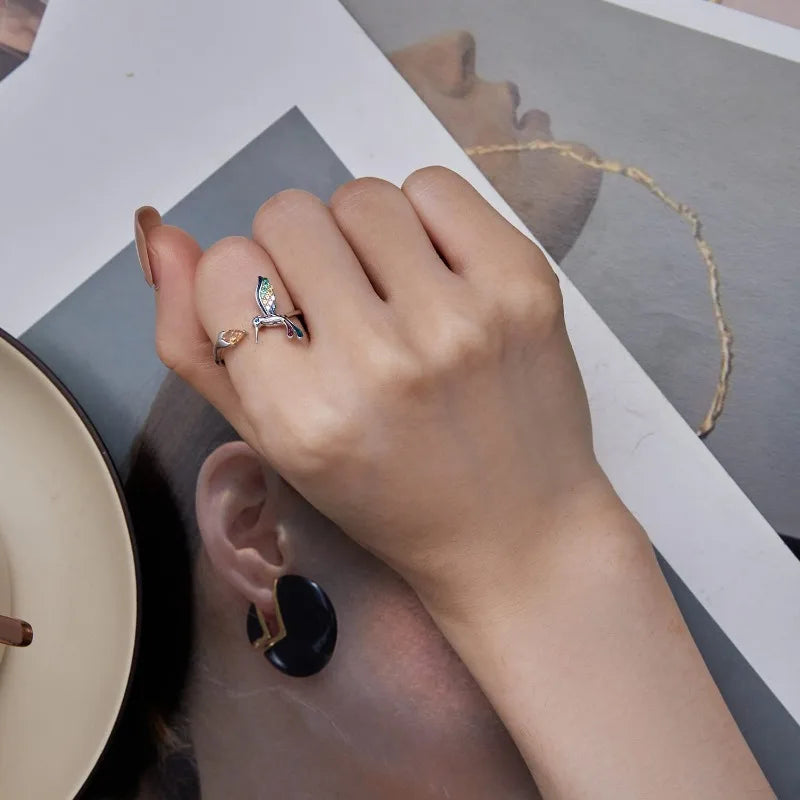 Delicate Artisan Silver Ring