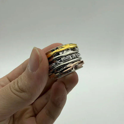 Delicate Artisan Silver Ring