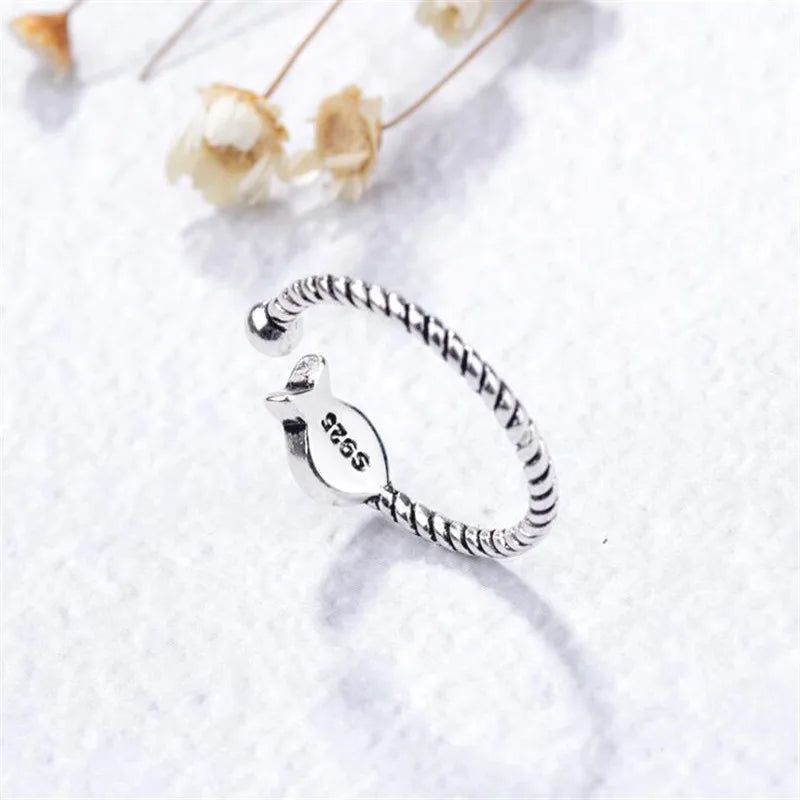Beautiful Silver Ring with Unique Style