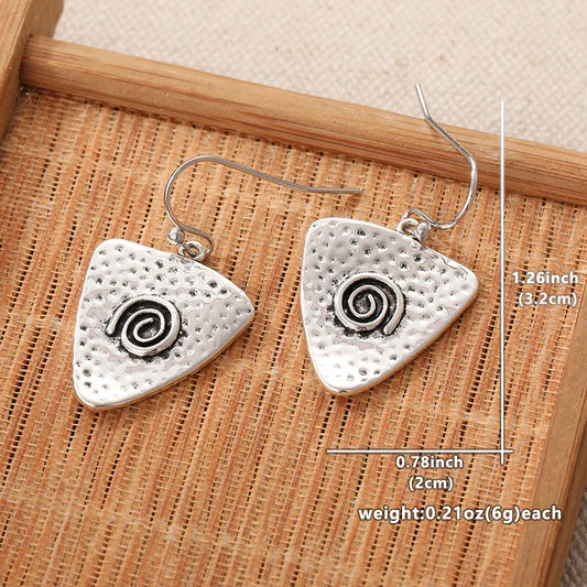 Beautiful Silver Earring with Unique Style