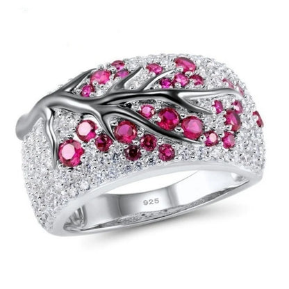 Romantic Silver Ring for Special Moments