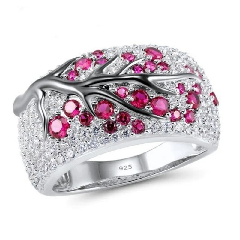 Romantic Silver Ring for Special Moments