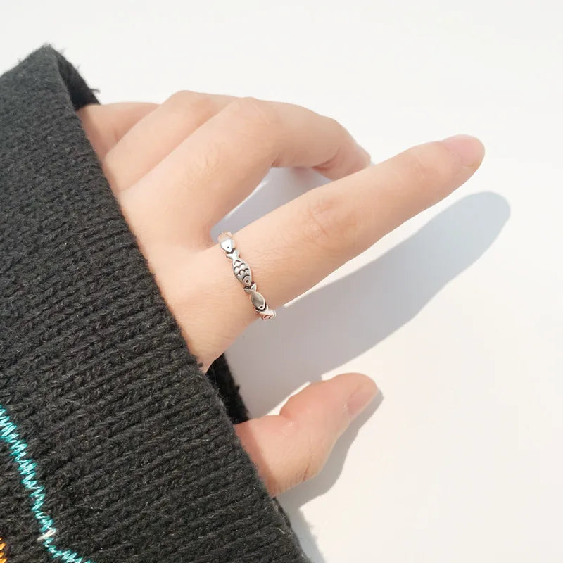 Beautiful Silver Ring with Unique Style