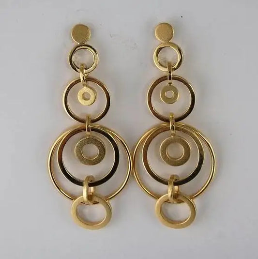 Beautiful Gold Earring with Unique Style