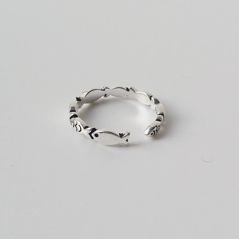 Beautiful Silver Ring with Unique Style