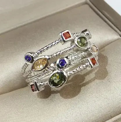 Classic Silver Ring with Timeless Appeal