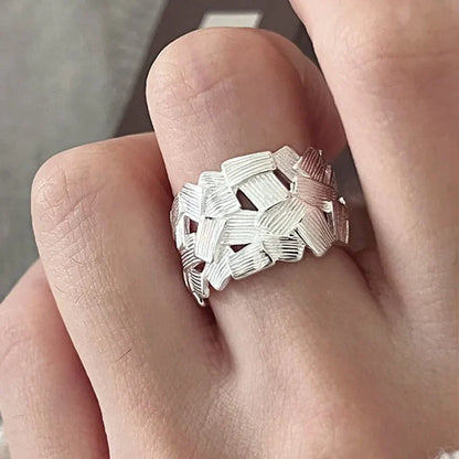 Delicate Artisan Silver Ring