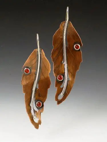 Vintage Handmade Silver Earring